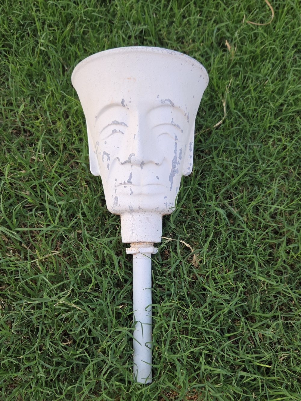 Vintage MCM Garden Tiki Torches Set of 2
